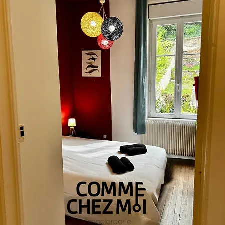 Apartment Chaleureux, La Pivoine A Nancy, 4 Pers, Free Park