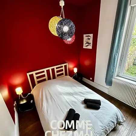 Apartment Chaleureux, La Pivoine A Nancy, 4 Pers, Free Park