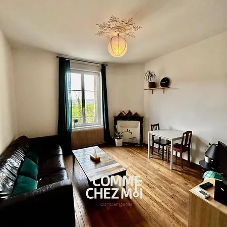 Chaleureux, La Pivoine A Nancy, 4 Pers, Free Park Apartment Nancy